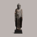 A standing figure of Amitabha (Amida Nyorai), Kamakura period, 14th century | 鎌倉時代14世紀 阿弥陀如来立像