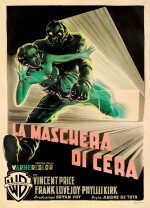 HOUSE OF WAX / LA MASCHERA DI CERA (1953) POSTER, ITALIAN