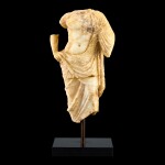 A Roman marble torso of Asklepios circa 1st century AD | 約公元一世紀　大理石雕阿斯克勒庇俄斯殘像