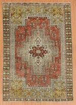 Hand-Knotted Vintage Rug from Turkey