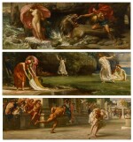 Perseus and Andromeda; Nausicaa and Her Maidens Playing at Ball; Atalanta's Race
