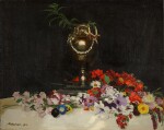 Urn and Flowers on a Table