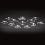 A Lalique 'Olympe' pattern part service, modern
