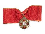 A gold and enamel Order of St Anne, Second Class, circa 1810-20