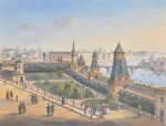 EUROPEAN SCHOOL, 19TH CENTURY | Two Views of Moscow from the Kremlin