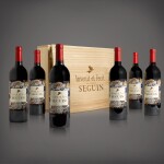 A case of six bottles produced and bottled by Château Seguin