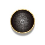 A rare small 'oil spot' bowl, Jin dynasty | 金 黑釉油滴小盞