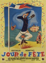 Jour de Fete (1948) poster, French