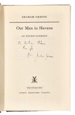 Greene, Our Man in Havana, 1958, inscribed