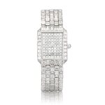 Reference 41400 H23 | A white gold and diamond-set bracelet watch, Circa 2001 | 伯爵 | 型號41400 H23 | 白金鑲鑽石鏈帶腕錶，約2001年製