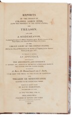(Burr, Aaron) | Jefferson accuses the former Vice President of treason
