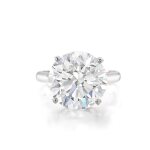 Diamond Ring | 蒂芙尼 | 10.01克拉 圓形 D色 内部無瑕 鑽石 戒指