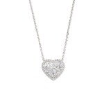 Diamond Pendent Necklace | 6.33克拉 心形 D色 完美無瑕 鑽石 項鏈