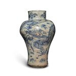 A baluster vase, Korea, 18th / 19th century
