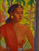 THEO MEIER  西奧·邁爾  |  PORTRAIT OF A BALINESE LADY  峇里女子肖像