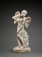 Cupid Carving a Bow from Hercules’ Club
