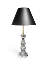 An Italian Silver Table Lamp, Buccellati, 20th Century