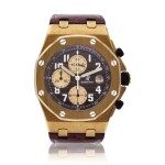 Reference 26007BA.OO.D088CR.01 Royal Oak Offshore 'Arnold Schwarzenegger' | A limited edition yellow gold automatic chronograph wristwatch with date, Circa 2003