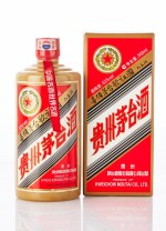 2009年產"五星牌"貴州茅台酒 - 喜備茅台歌祖國(馬萬祺) Kweichow Moutai Five Star MWQ Special Edition 2009 (1 BT50)