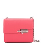 Hermès Rose Lipstick Verrou Chaine Mini Bag of Chevre Mysore Leather and Palladium Hardware