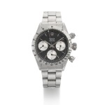 ROLEX | REFERENCE 6265 DAYTONA, A STAINLESS STEEL CHRONOGRAPH WRISTWATCH WITH REGISTERS AND BRACELET, CIRCA 1972