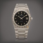 222, Reference 44018/411 A stainless steel wristwatch with date and bracelet Circa 1980  | 江詩丹頓  | 222 型號 44018/411 精鋼鍊帶腕錶備日期顯示，製作年份約 1980