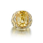 Buccellati | Bague saphir jaune et diamants | Yellow sapphire and diamond ring