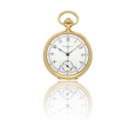  PATEK PHILIPPE | A YELLOW GOLD OPEN FACED WATCH