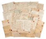 J. Brahms. Important series of 44 autograph letters signed, to Friedrich Chrysander, mostly unpublished, 1869-1894