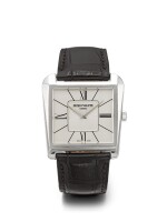 PATEK PHILIPPE | REF 5489 GONDOLO 'TRAPEZE', A WHITE GOLD TRAPEZE FORM WRISTWATCH MADE IN 2006