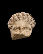 A Fragmentary Roman Marble Head of the Great Herculaneum Woman, circa 1st Century A.D.