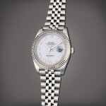 Reference 126334 Datejust | A stainless steel automatic wristwatch with date and bracelet, Circa 2021