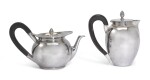 A DUTCH SILVER TEAPOT AND COFFEE POT, ELBERTUS VERLEE | AMSTERDAM, 1786 AND 1789