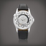 Reference 5110 | A white gold world time wristwatch, Circa 2002 | 百達翡麗 | 型號5110 | 白金世界時間腕錶，約2002年製