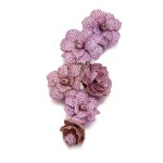 Pink sapphire brooch, 'La dame aux Camelias' | Michele della Valle | 「La dame aux Camelias」粉紅色剛玉別針