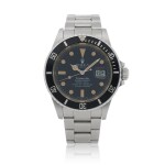 Retailed by Tiffany & Co.: Submariner, Ref. 16800 Stainless steel wristwatch with date and bracelet Circa 1985 | 勞力士｜零售商為蒂芙尼：16800型號「Submariner」精鋼鍊帶腕錶備日期顯示，年份約1985