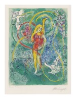 MARC CHAGALL | THE CIRCUS: ONE PLATE (M. 492; SEE C. BKS. 68)