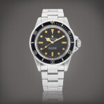 Submariner, Reference 5513 | A stainless steel wristwatch with bracelet, Circa 1967 | 勞力士 | Submariner 型號5513 | 精鋼鏈帶腕錶，約1967年製