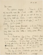 LAWRENCE | Autograph letter signed, to Leeson, promising a copy of Seven Pillars of Wisdom, 30 December 1925