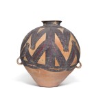 A large painted pottery jar, Neolithic period, Majiayao Culture, Machang phrase, circa 2200-2000 BC | 馬家窰文化 馬廠類型 彩陶大罐
