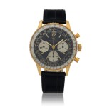 Navitimer, Ref. 806 Yellow gold chronograph wristwatch Circa 1965 | 百年靈 806型號「Navitimer」黃金計時腕錶，年份約1965