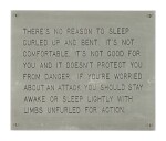 JENNY HOLZER | UNTITLED (FROM THE LIVING SERIES) 