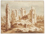 The ruins of the Castle of Egmond