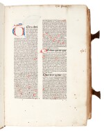 Alexander de Ales, Super universae theologiae, Venice, 1475, contemporary Germanic pigskin binding