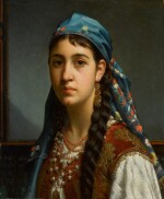Girl with Blue Headscarf