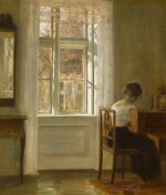 Girl Seated by a Window