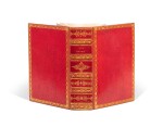 Les Roses. Paris, 1824. Maroquin rouge de l'époque. Première édition in-8. 160 pl. en couleurs.