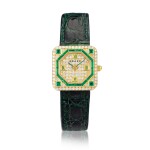 Diamond and Emerald Wristwatch | 格拉夫 | 鑽石 配 祖母綠 腕錶