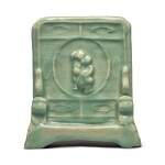 A 'Longquan' celadon-glazed 'figural' table screen, Ming dynasty