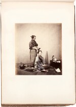 Japan—Felice Beato | Album of 50 photographs of Japanese portraits and views. [Yokohama, c. 1868]